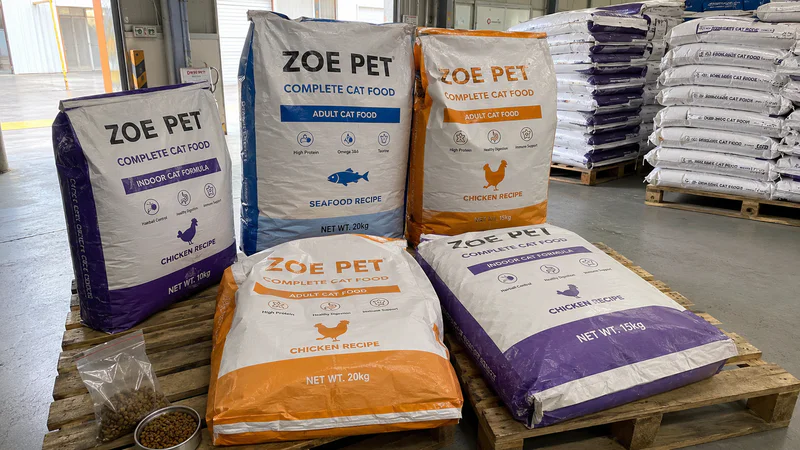 Bulk dry cat food bags for wholesale