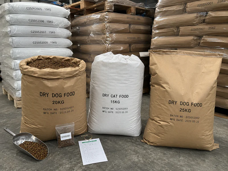 Bulk dry pet food for Cambodia and Laos