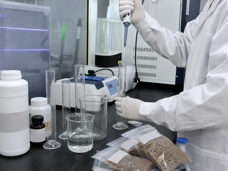 Customizable dry cat food formula, kibble, and private label packaging