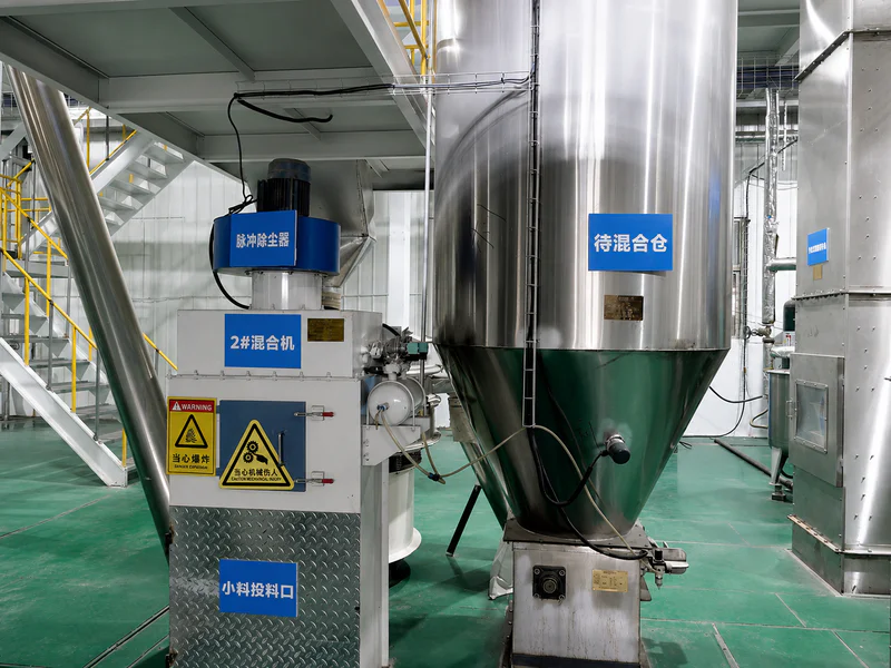 Quality lab testing area