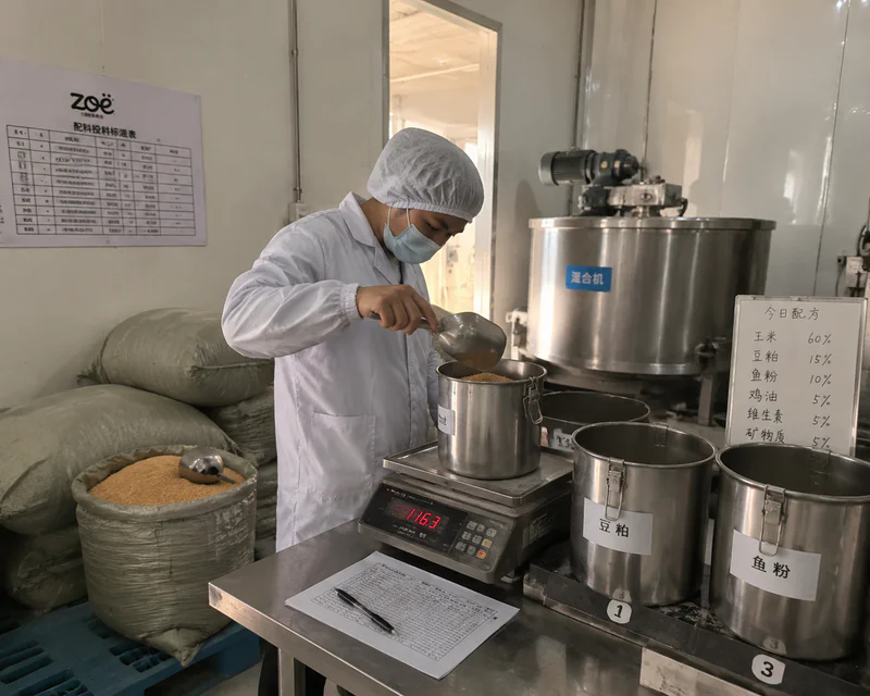 Formula, weighing and mixing control