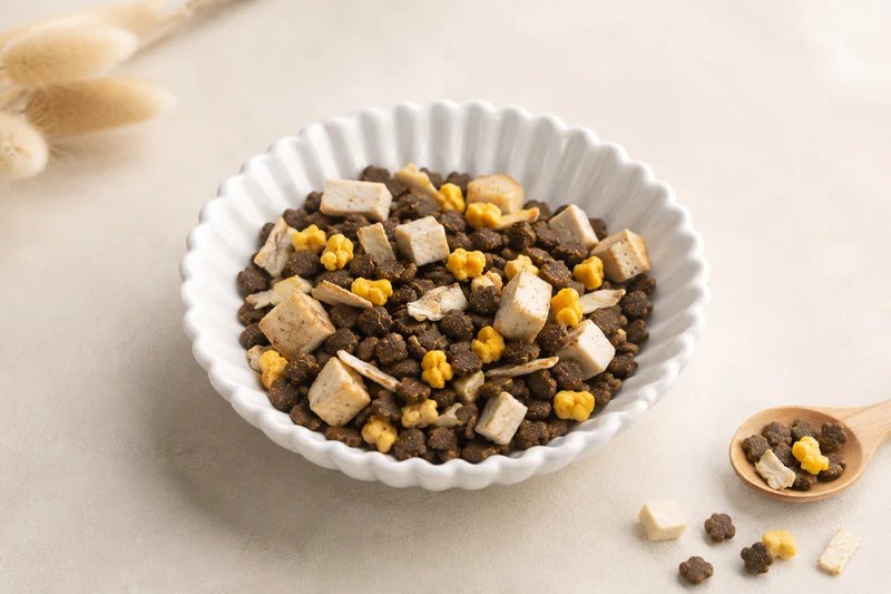 Functional-style dry cat food