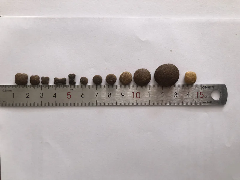 Dry pet food kibble customization
