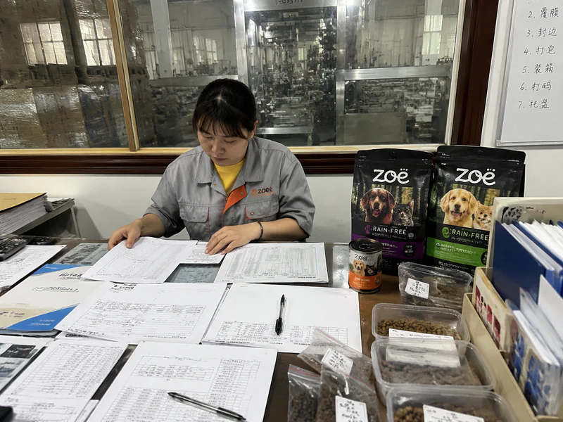 Quality control inspection records and documentation