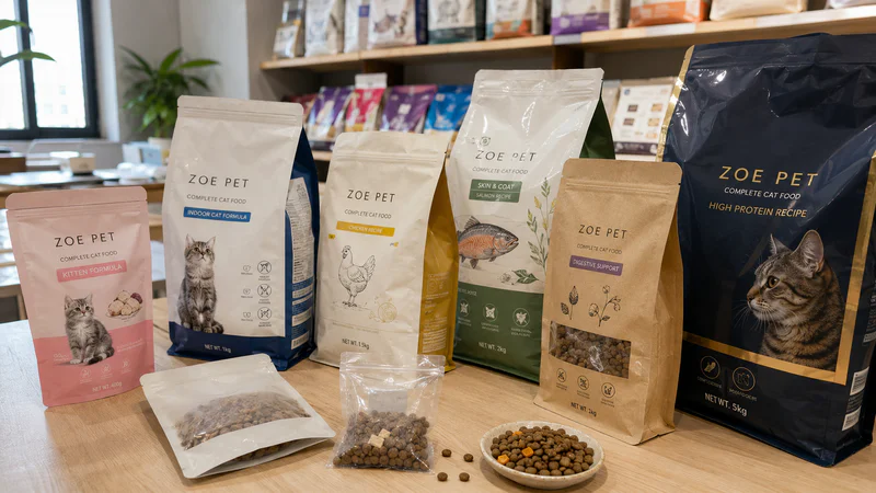 Premium style private label cat food