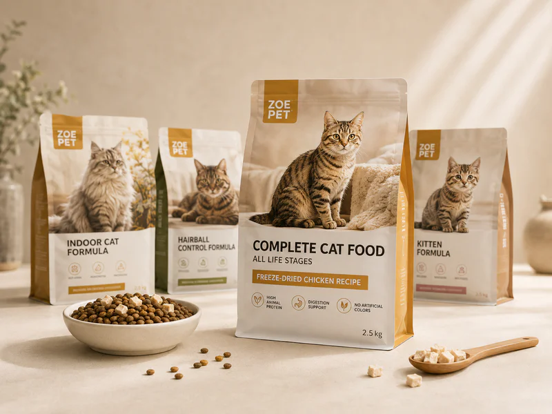 Private label cat kibble