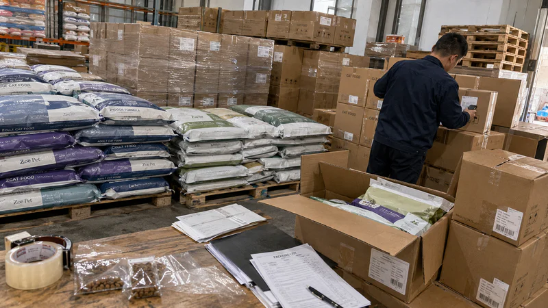Private label dry cat food line development