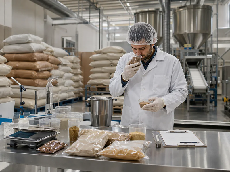 Raw material inspection