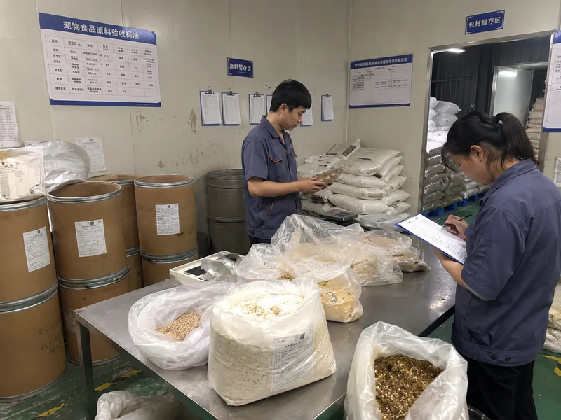 Raw material inspection