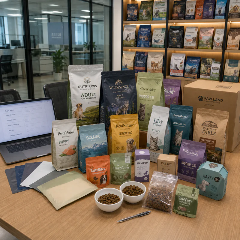 Sharing OEM dry pet food project requirements