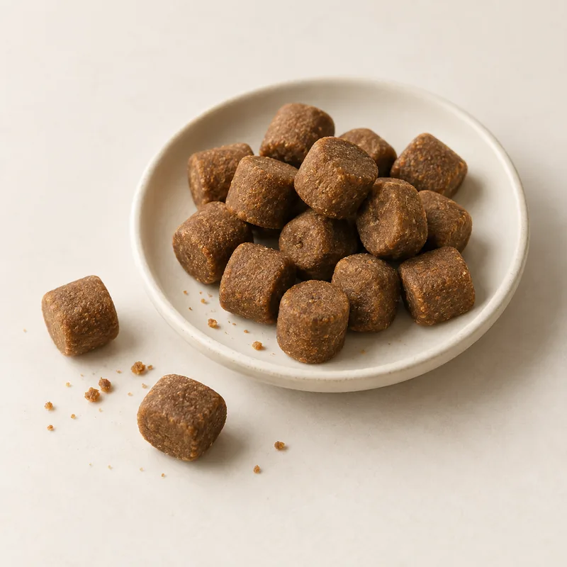 Immune Support Soft Chews product concept on a neutral studio background